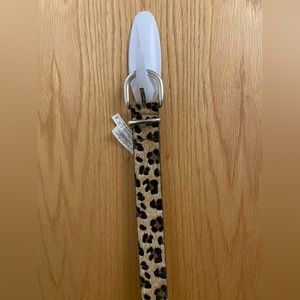 Leopard Print Belt